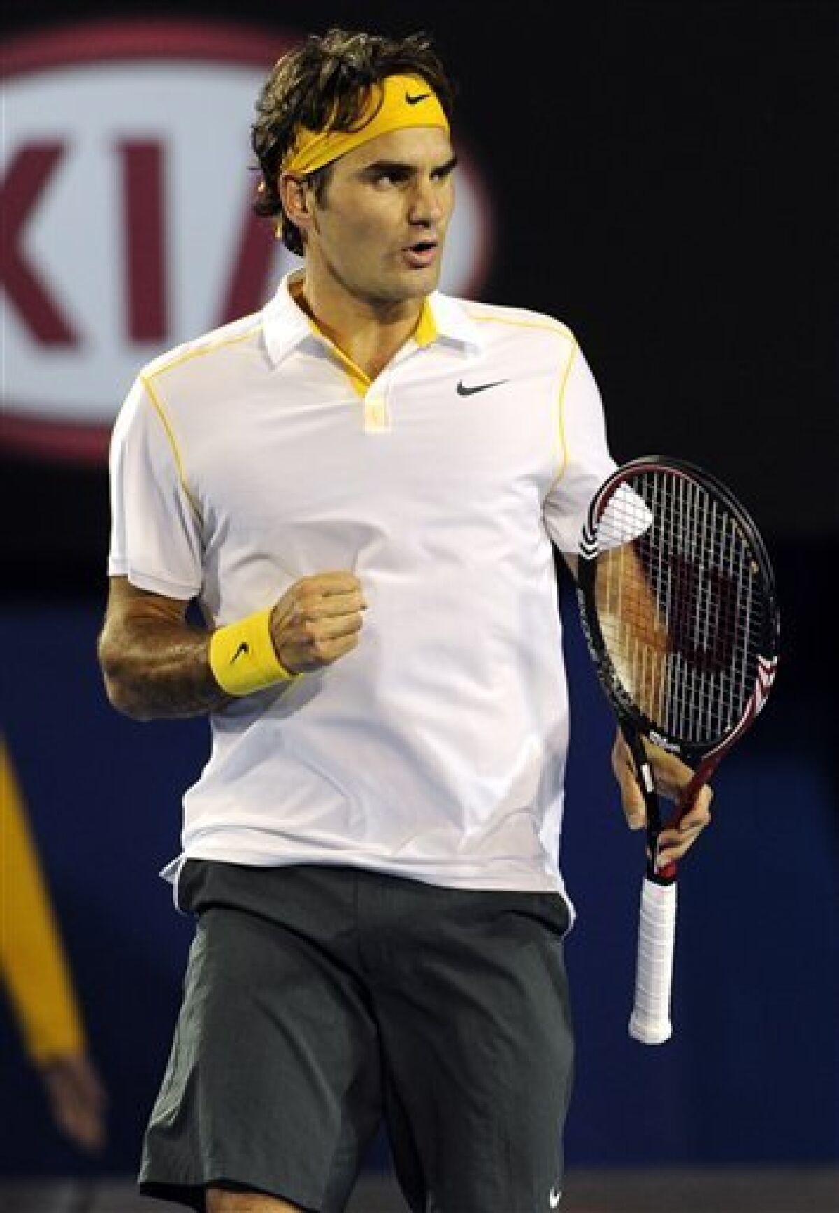 Federer edges Simon in 5 sets at Australian Open - The San Diego